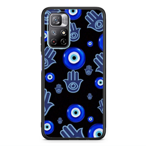 Xiaomi Poco M4 Pro 5G Eye in hand Black Glossy Θήκη