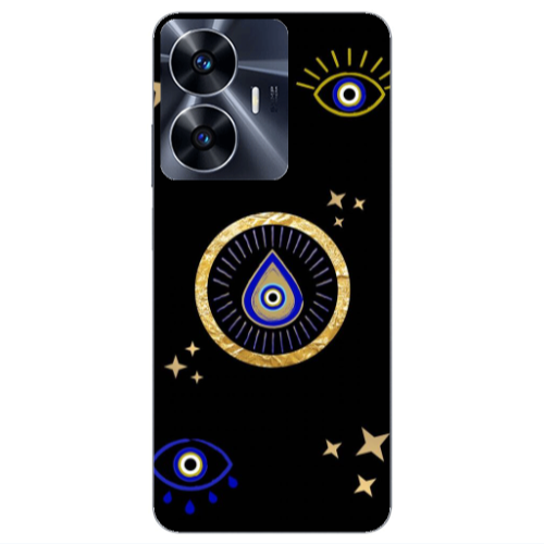 Realme Note 50 Drop Beads Transparent Silicone TPU Θήκη
