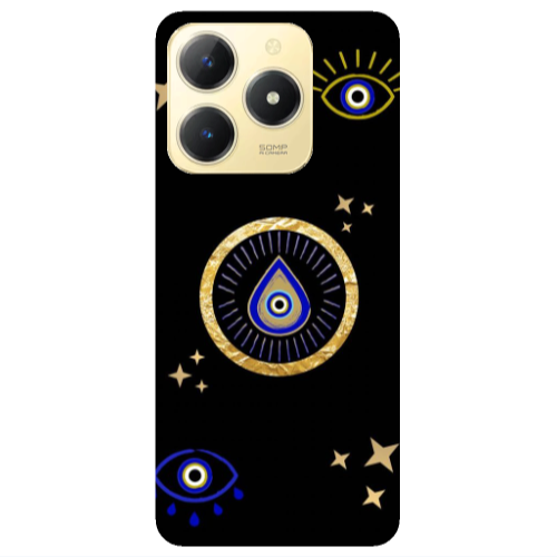 Realme C61 Drop Beads Transparent Silicone TPU Θήκη