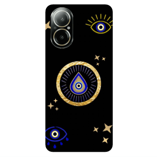 Realme C67 Drop Beads Transparent Silicone TPU Θήκη