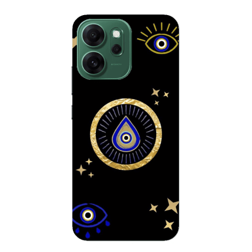 Oppo 14 F Drop Beads Transparent Silicone TPU Θήκη