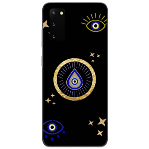 Samsung S20 Drop Beads Transparent Silicone TPU Θήκη