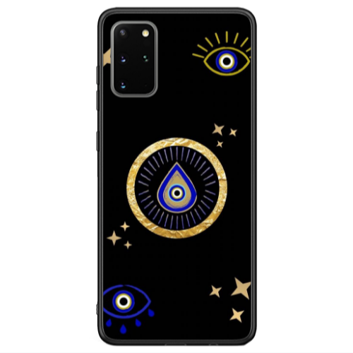 Samsung S20 Drop Beads Black Glossy Θήκη