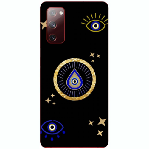Samsung S20 FE Drop Beads Transparent Silicone TPU Θήκη