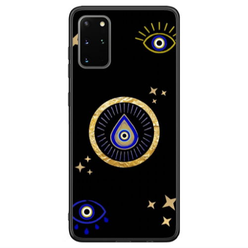 Samsung S20 FE Drop Beads Black Glossy Θήκη