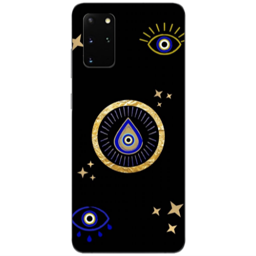 Samsung S20 Plus Drop Beads Transparent Silicone TPU Θήκη