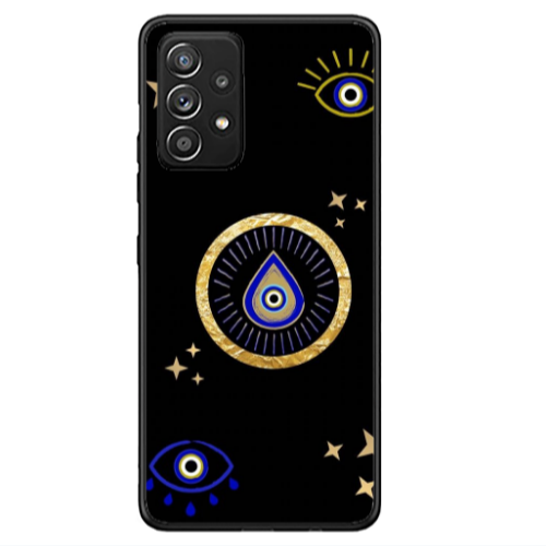 Samsung A53 Drop Beads Black Glossy Θήκη