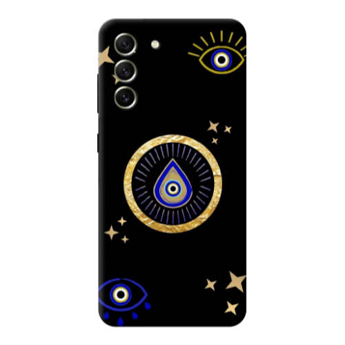 Samsung S21 FE Drop Beads Transparent Silicone TPU Θήκη