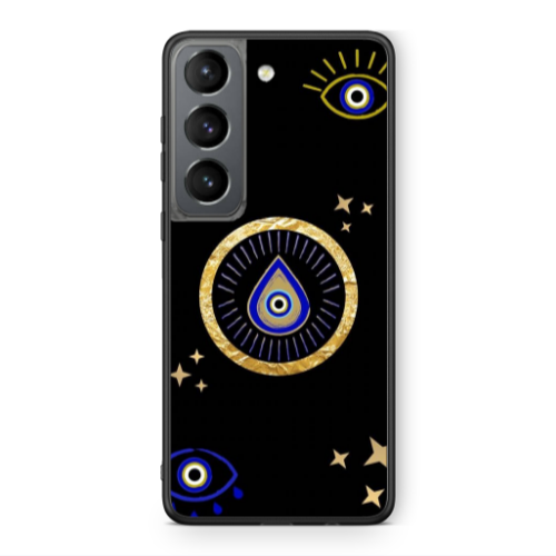Samsung S21 PLUS Drop Beads Black Glossy Θήκη