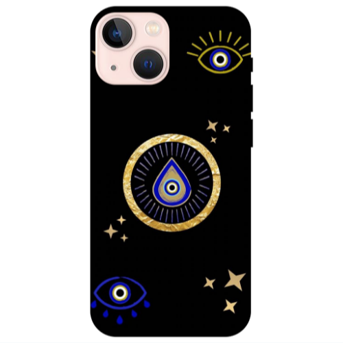 Apple iPhone 13 Mini Drop Beads Transparent Silicone TPU Θήκη