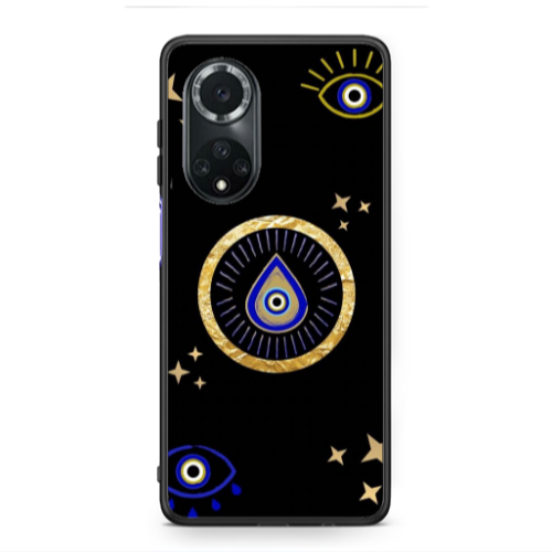 Huawei Nova 9 Drop Beads Black Glossy Θήκη