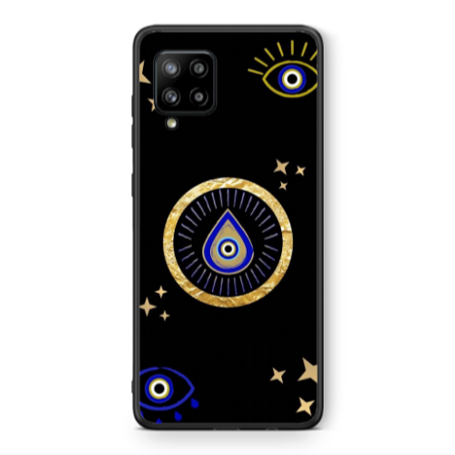 Samsung A42 5G Drop Beads Black Glossy Θήκη