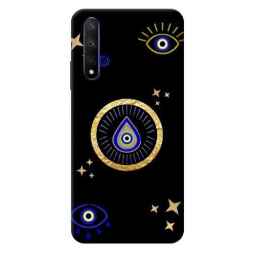 Huawei Nova 5 T Drop Beads Transparent Silicone TPU Θήκη