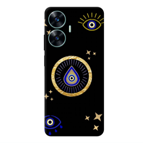Realme C55 Drop Beads Transparent Silicone TPU Θήκη