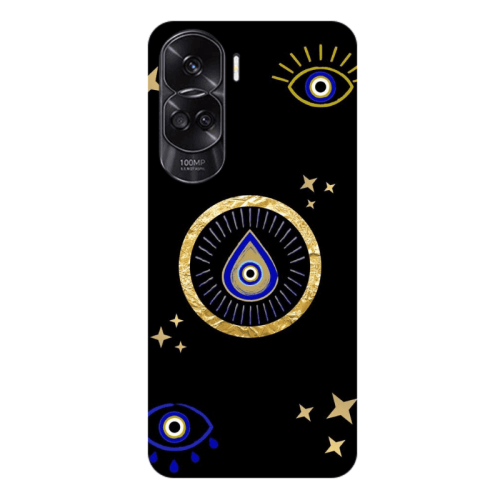 Honor 90 Lite 5G Drop Beads Transparent Silicone TPU Θήκη