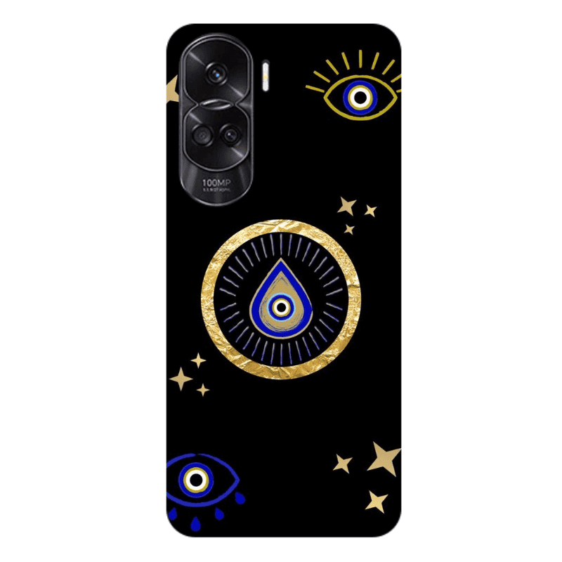 Honor 90 Lite 5G Drop Beads Transparent Silicone TPU Θήκη