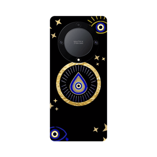 Honor Magic5 Lite 5G Drop Beads Transparent Silicone TPU Θήκη