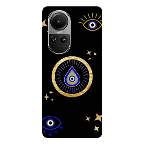 Oppo Reno10 5G Drop Beads Transparent Silicone TPU Θήκη