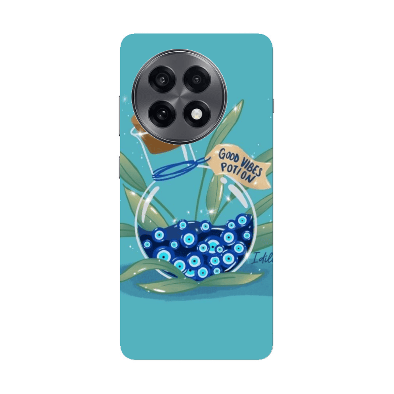 Oneplus 13 5G Good vibes potion Transparent Silicone TPU Θήκη