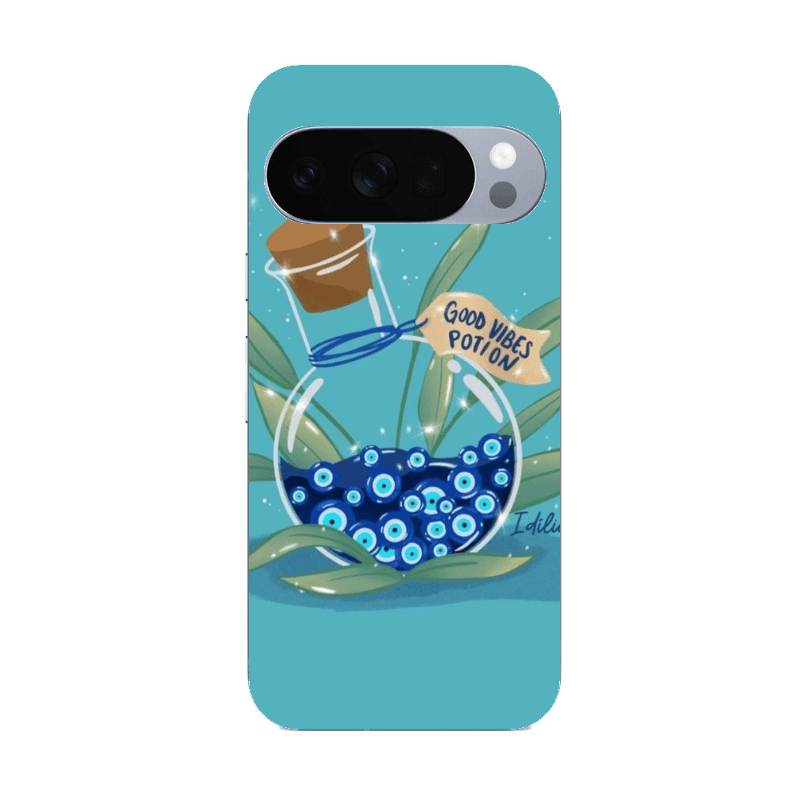 Google Pixel 10 Pro XL Good vibes potion Transparent Silicone TPU Θήκη