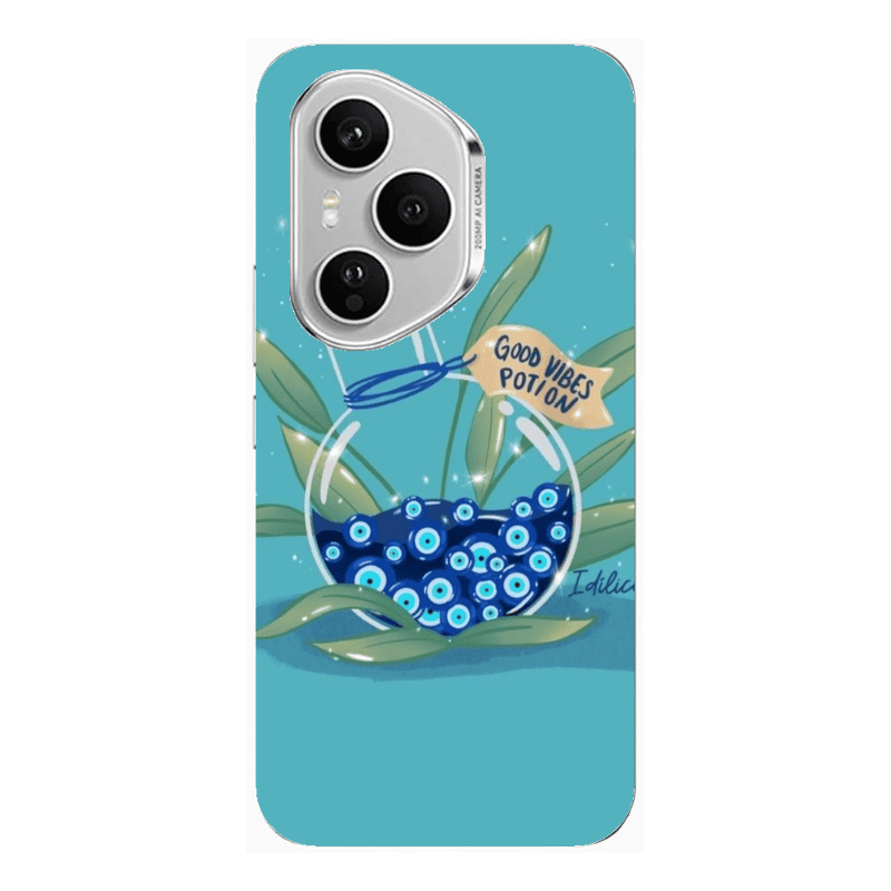 Honor Magic 400 Pro Good vibes potion Transparent Silicone TPU Θήκη