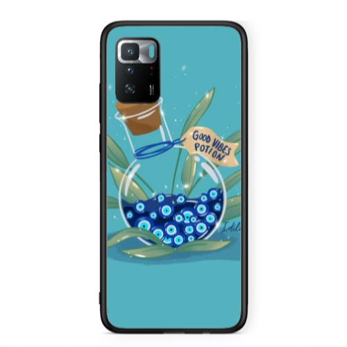 Xiaomi Poco X3 GT Good vibes potion Black Glossy Θήκη