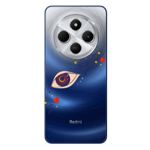 Xiaomi Redmi 14c Flower eye Transparent Silicone TPU Θήκη