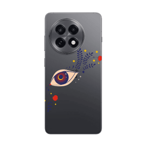 Oneplus 13 R Flower eye Transparent Silicone TPU Θήκη