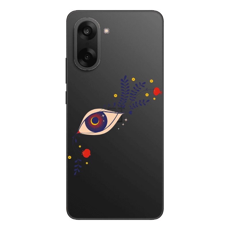 Oneplus Nord CE 5 Flower eye Transparent Silicone TPU Θήκη
