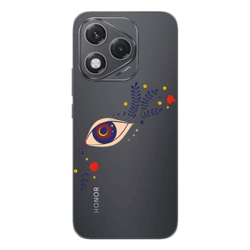 Honor 400 Lite Flower eye Transparent Silicone TPU Θήκη