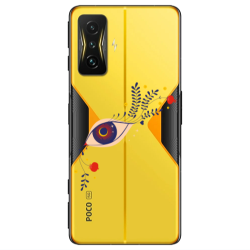Xiaomi Poco F4 Gt Flower eye Transparent Silicone TPU Θήκη