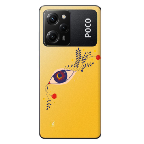Xiaomi Poco X5 Pro Flower eye Transparent Silicone TPU Θήκη