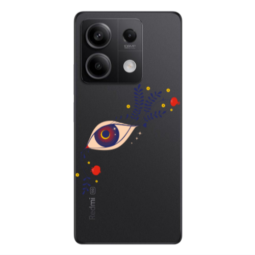 Xiaomi Redmi Note 13Pro 5G Flower eye Transparent Silicone TPU Θήκη