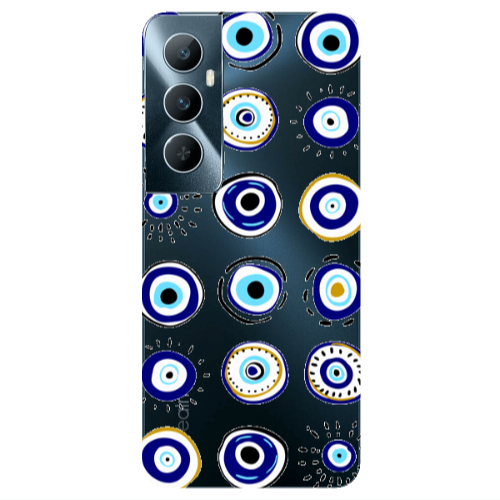 Realme C65 Beads Transparent Silicone TPU Θήκη
