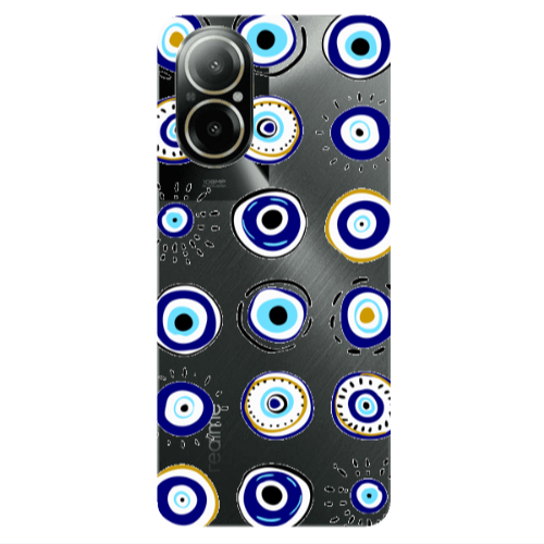 Realme C67 Beads Transparent Silicone TPU Θήκη