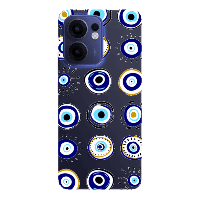 Oppo Reno13 FS Beads Transparent Silicone TPU Θήκη