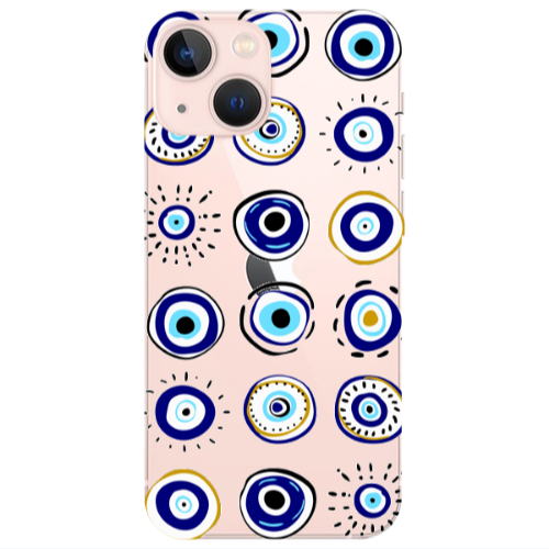 Apple iPhone 13 Beads Transparent Silicone TPU Θήκη