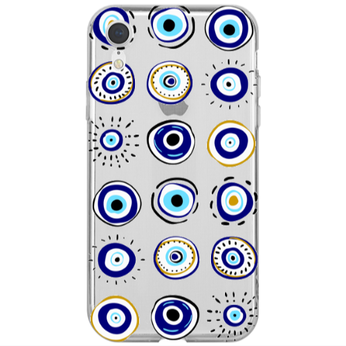 Apple iPhone Xr Beads Transparent Silicone TPU Θήκη