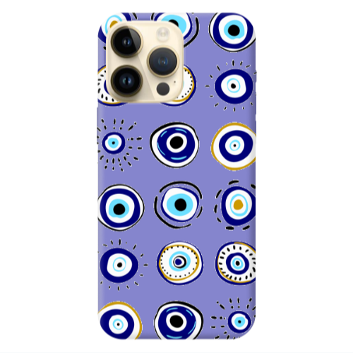 Apple iPhone 13 Pro Max Beads Purple Colored Silicone TPU Θήκη