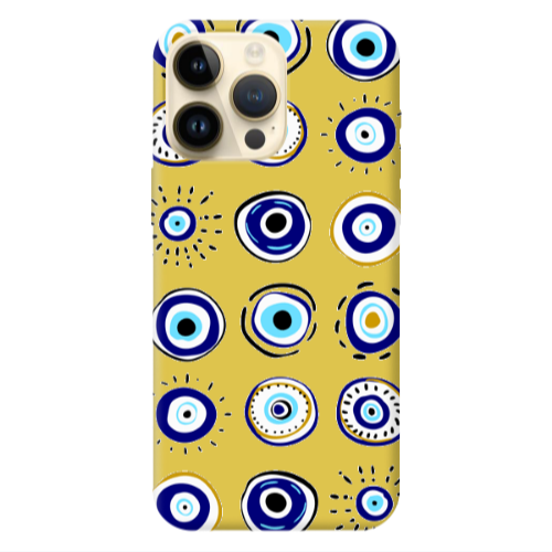 Apple iPhone 13 Pro Max Beads Yellow Colored Silicone TPU Θήκη