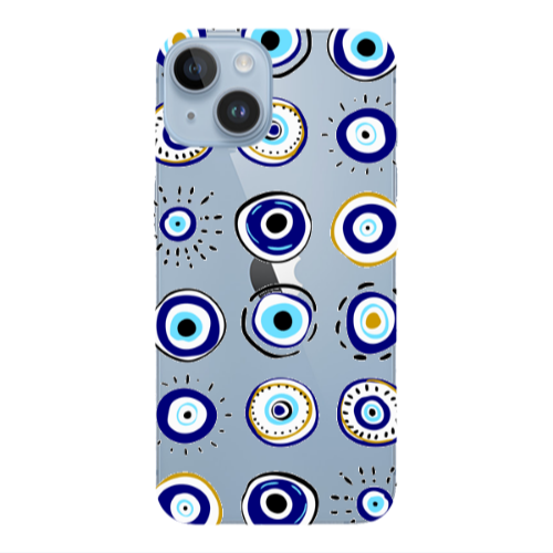 Apple iPhone 14  Beads Transparent Silicone TPU Θήκη