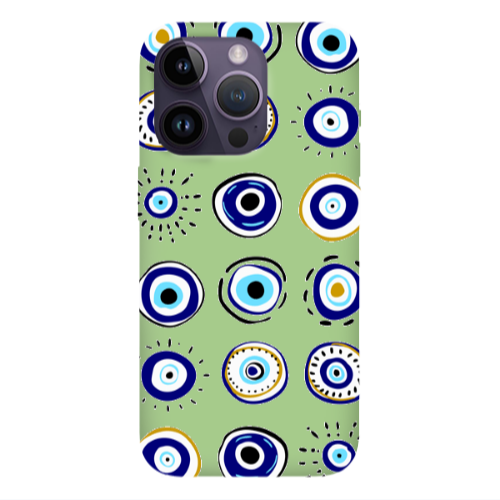 Apple iPhone 14 Pro Max Beads Light Green Colored Silicone TPU Θήκη