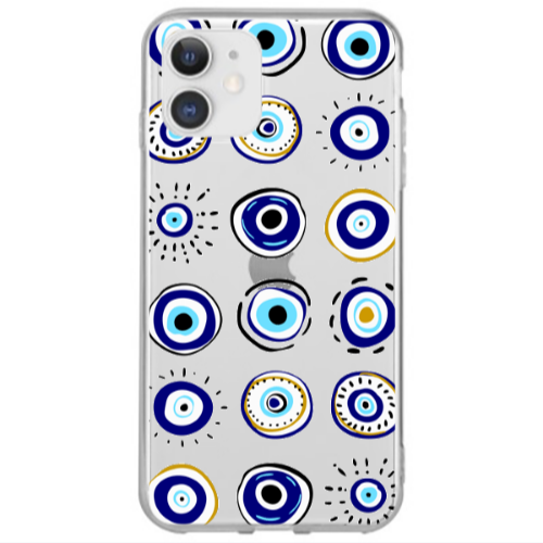 Apple iPhone 12 Mini Beads Transparent Silicone TPU Θήκη