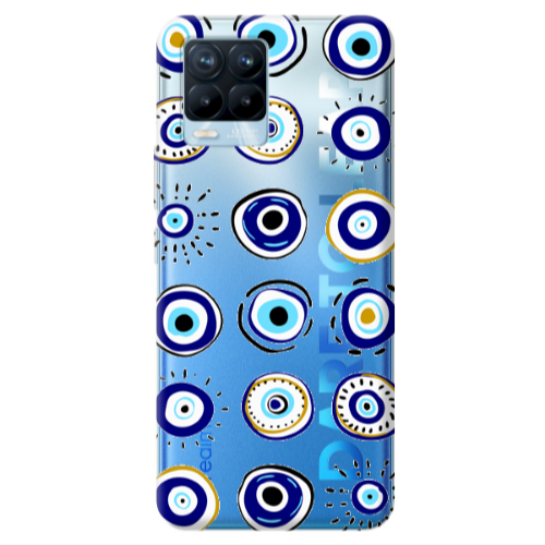 Realme 8 Pro Beads Transparent Silicone TPU Θήκη