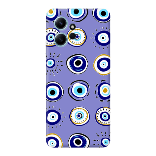 Xiaomi Redmi Note 12 4G Beads Purple Colored Silicone TPU Θήκη