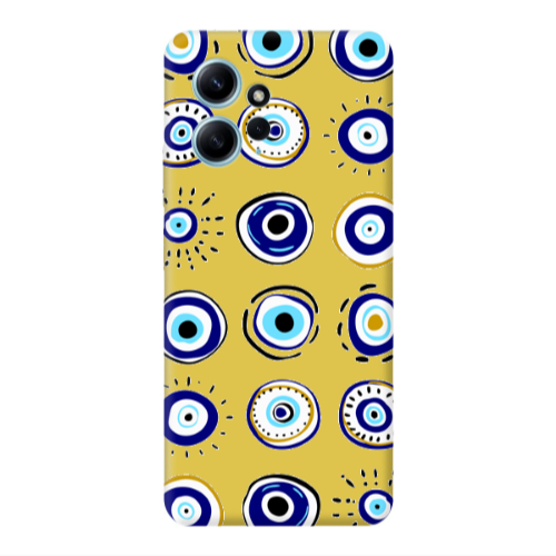 Xiaomi Redmi Note 12 4G Beads Yellow Colored Silicone TPU Θήκη