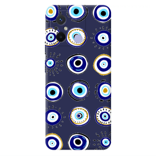 Xiaomi Redmi 12C Beads Dark blue Colored Silicone TPU Θήκη