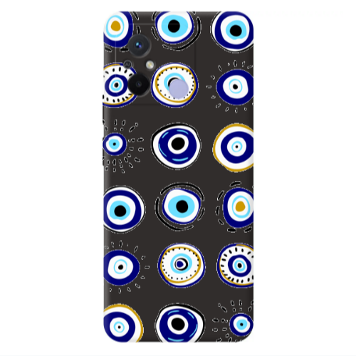 Xiaomi Redmi 12C Beads Black Colored Silicone TPU Θήκη
