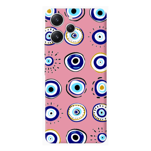 Xiaomi Redmi 12 Beads Pink Colored Silicone TPU Θήκη