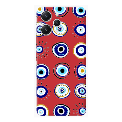 Xiaomi Redmi 12 Beads Red Colored Silicone TPU Θήκη